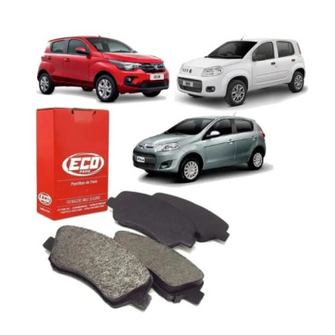 Pastilha Freio Dianteira C3/ Peugeot 208/ Grand Siena/ Palio - Eco1450 Pastilha Freio Dianteira C3/ Peugeot 208/ Grand Siena/ Palio - Eco1450