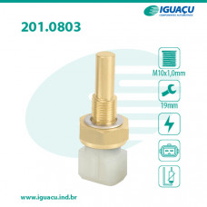 Sensor de Temperatura da Água - Ford / VW com Carburador Eletrônico 