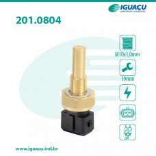 Sensor de Temperatura da Água - Ford Escort / Verona 2.0 8v AP / VW Gol / Santana 2.0 8v AP