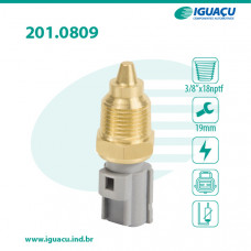 Sensor de Temperatura da Água - Ford Fiesta / Ka 1.0 /1.3 8v Endura / Fiesta 1.4 16v