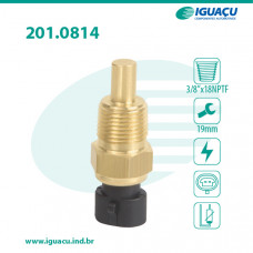 Sensor de Temperatura da Água - GM Blazer / S10 4.3 12v / Daewoo / Isuzu