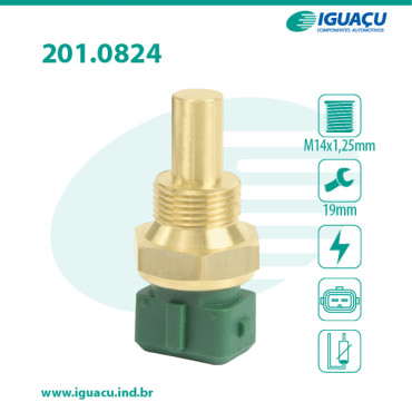 Sensor de Temperatura da Água - Citroen Berlingo 1.8 / 1.9 / Peugeot 406 2.2 16v Sensor de Temperatura da Água - Citroen Berlingo 1.8 / 1.9 / Peugeot 406 2.2 16v