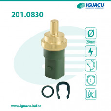 Sensor de Temperatura da Água - Audi / Seat / Volkswagen