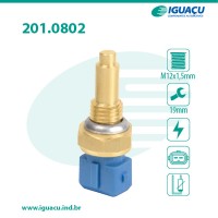 Sensor de Temperatura da Água - VW Gol / Saveiro / Parati MI 1.6 / 1.8 / Fiat Todos Single Point