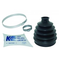 Kit Coifa Homocinética Lado Roda - Golf 1.8 / 2.0 94/98 Polo Classic 1.8 97/01/ Audi A3 Kit Coifa Homocinética Lado Roda - Golf 1.8 / 2.0 94/98 Polo Classic 1.8 97/01/ Audi A3